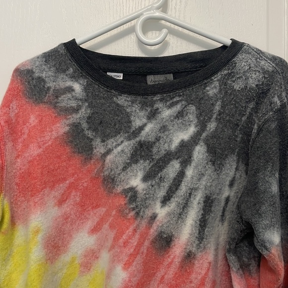 Women’s Long Sleeve Tie-Dye Sweater - Picture 2 of 6